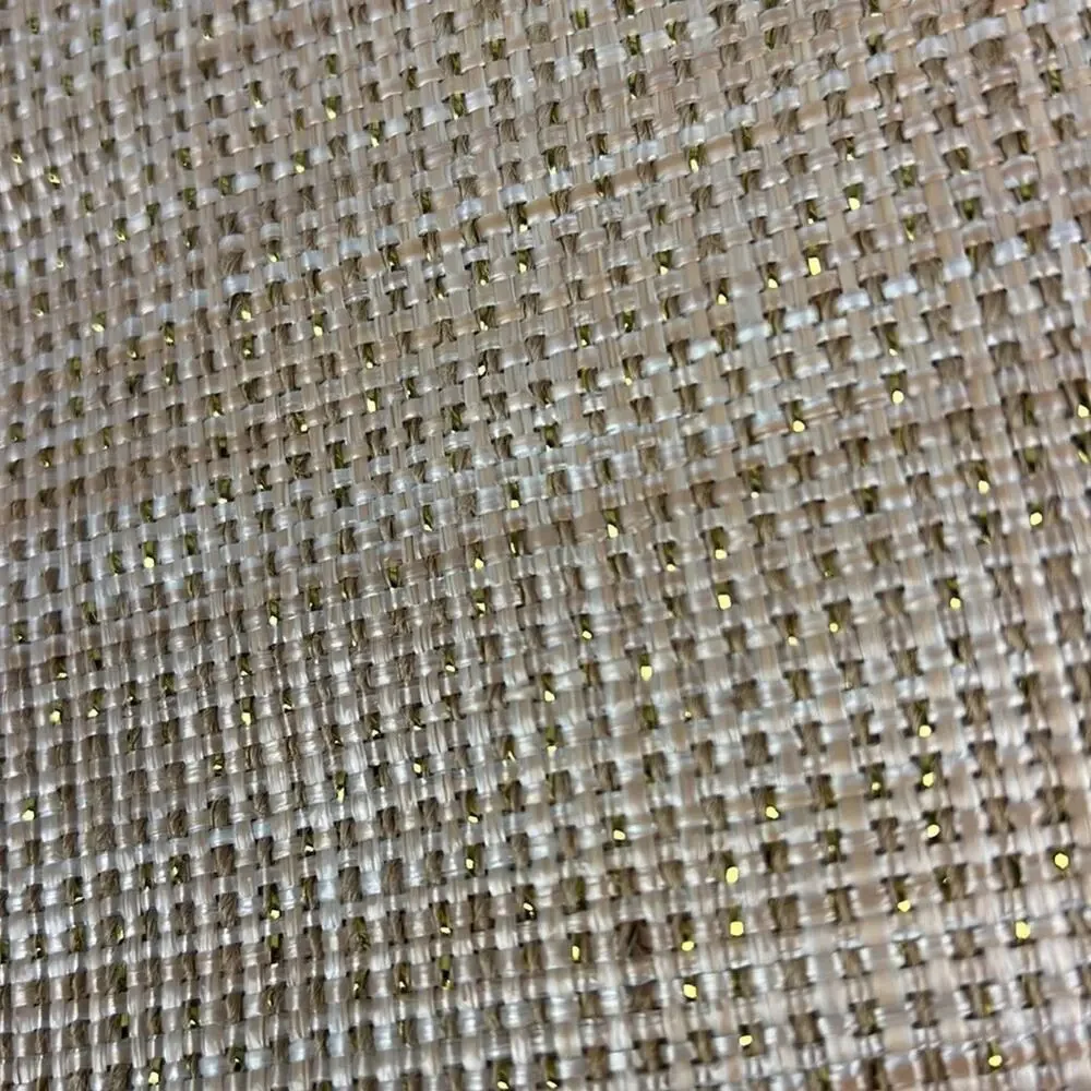 Golden thread woven Wristlet by Giani Bernini